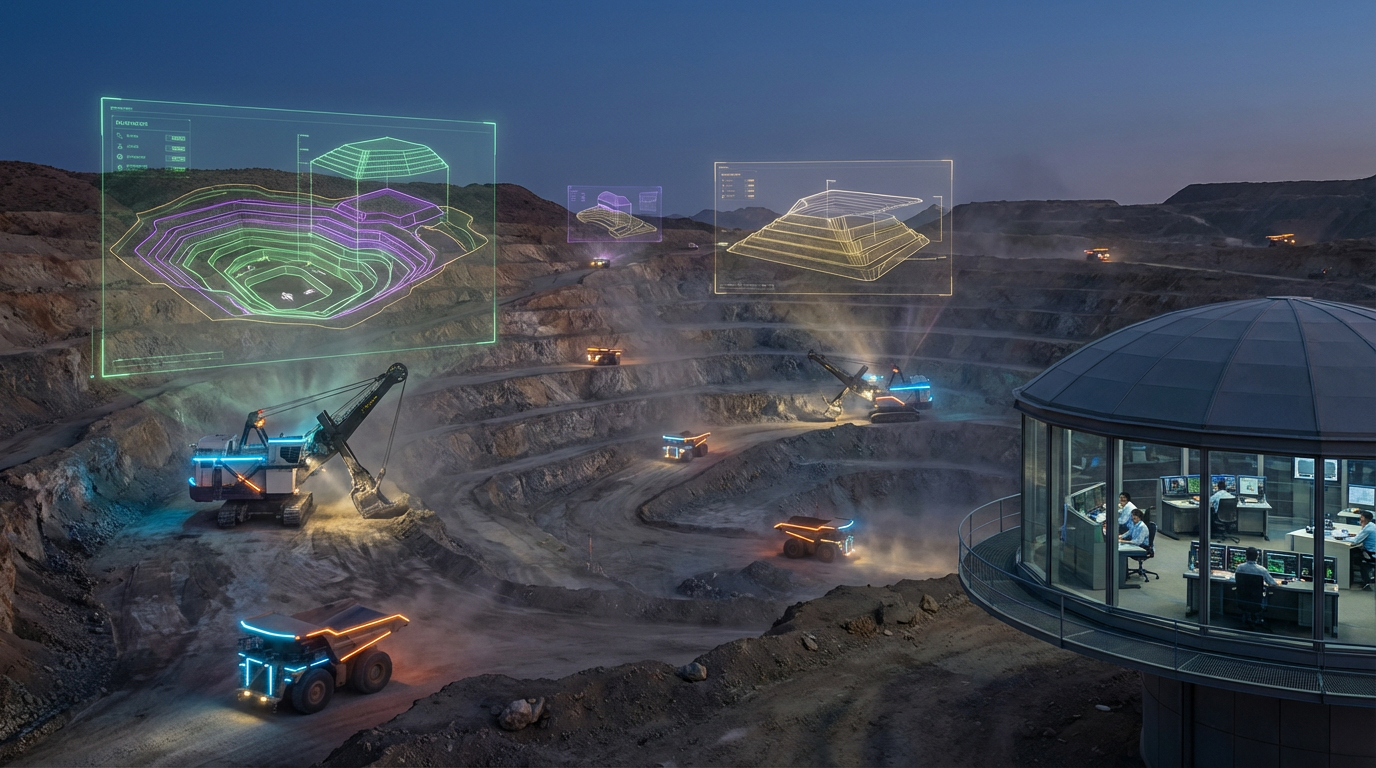 Open Pit Mine & Waste Dump Design