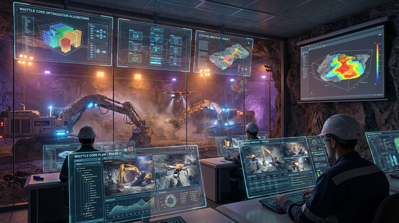 Strategic Mine Planning and Optimization - Whittle Core 