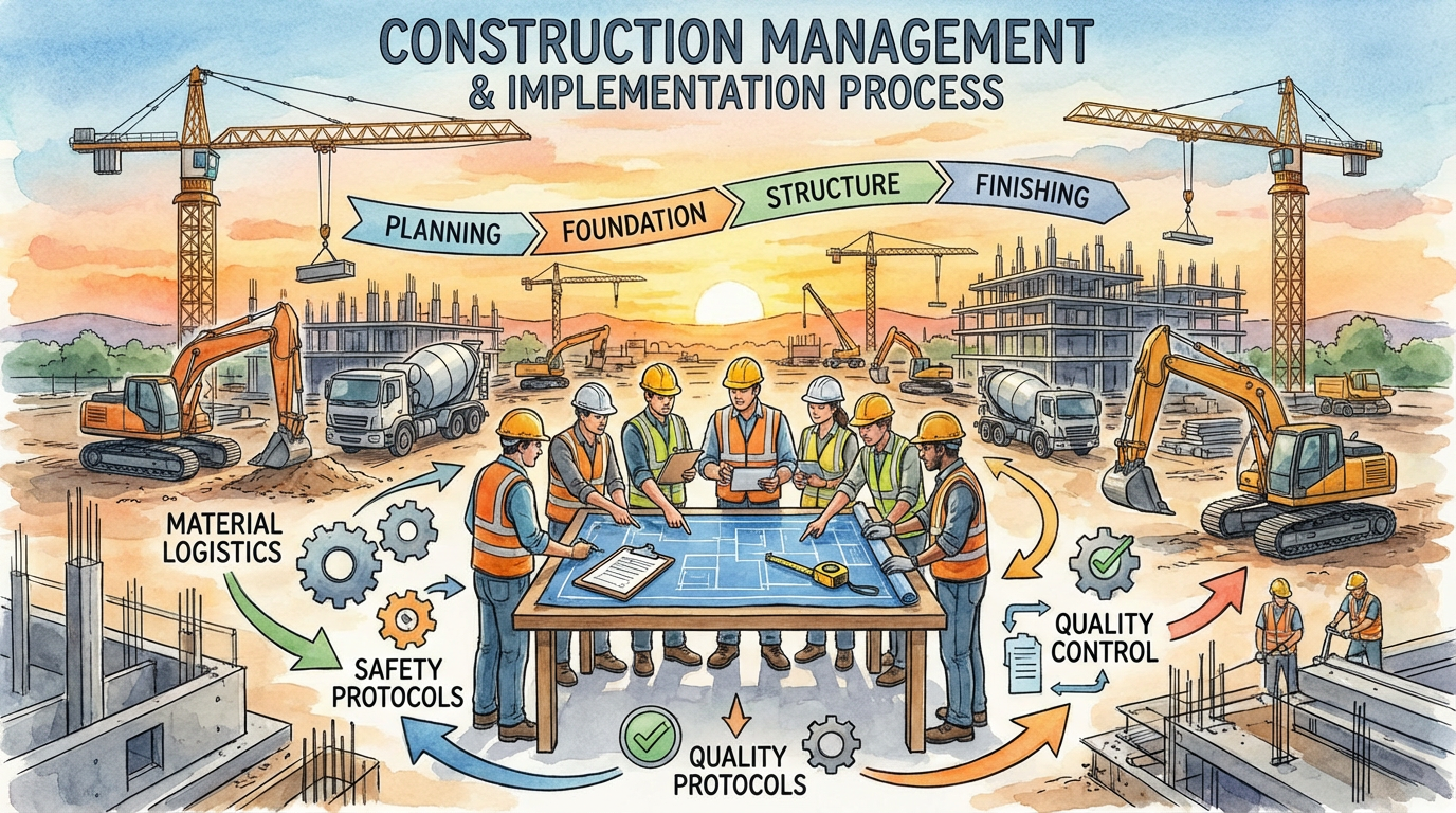 construction Management, Procedures and Implementation