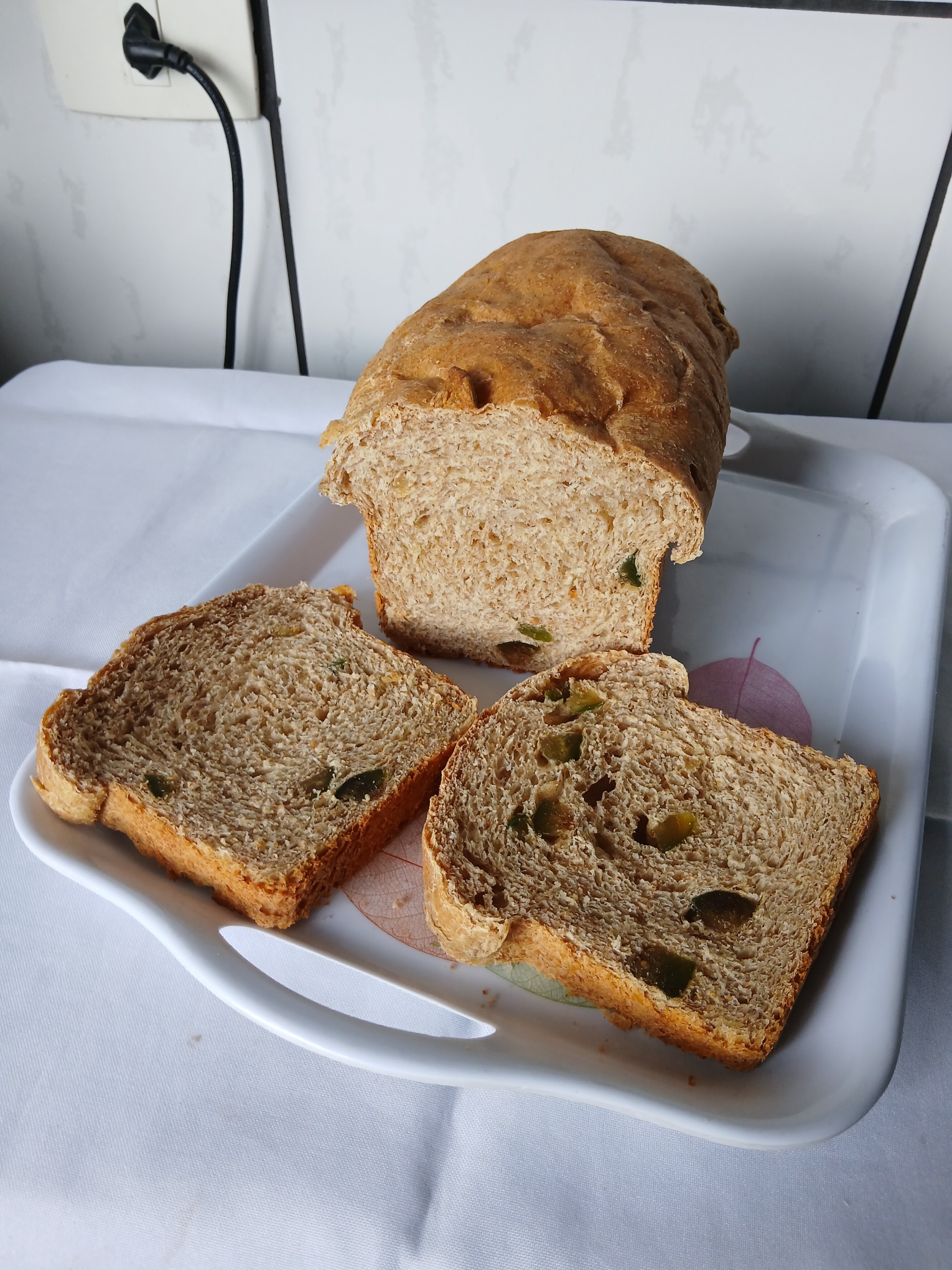 PÃO INTEGRAL COM FIGO CRISTALIZADO