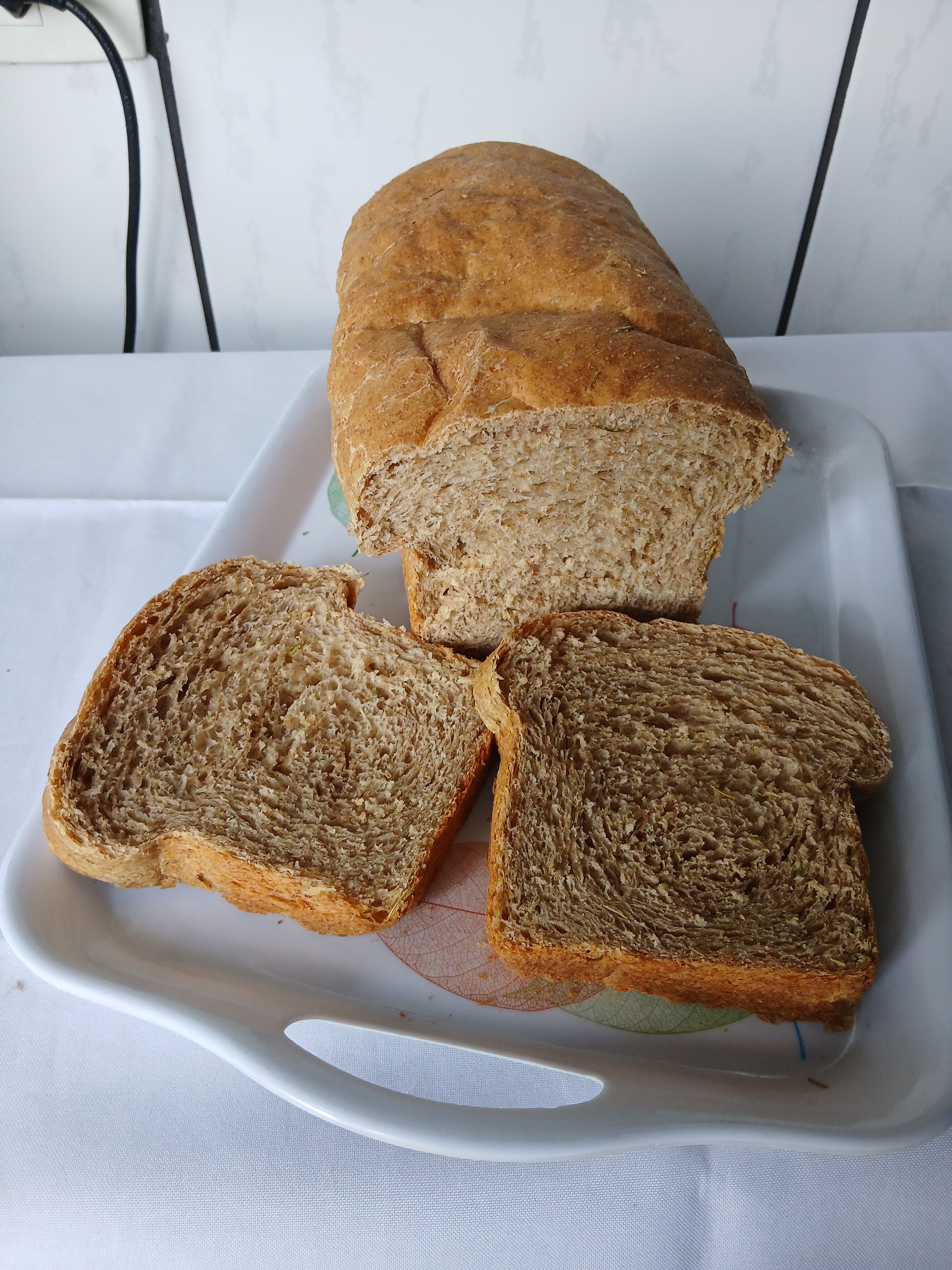 PÃO INTEGRAL COM ALECRIM