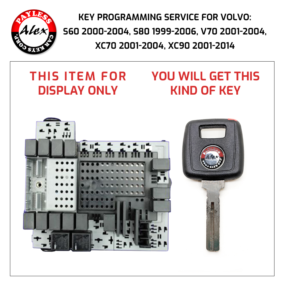 Volvo S80 1999-2004 Key Programming By Cem Module