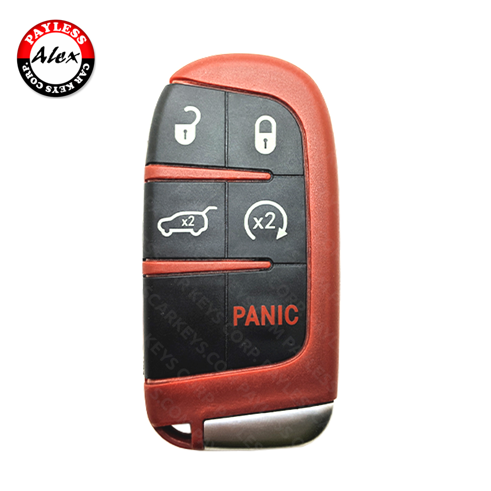 2011+ Chrysler, Dodge, Jeep Smart key copy (aftermarket red) No function for Superpower
