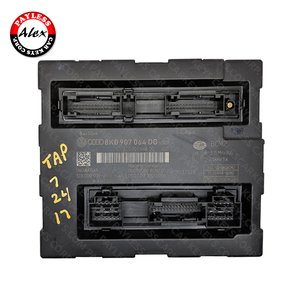 Audi A4 2009+ Key Programming By Bcm Module