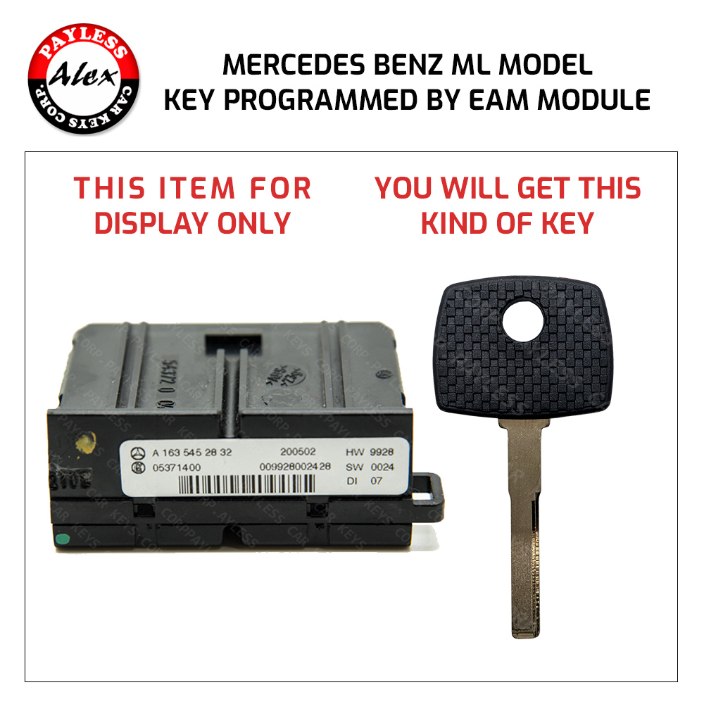 Mercedes Ml 2000-2005 (W163) Key Programming By Eam Module