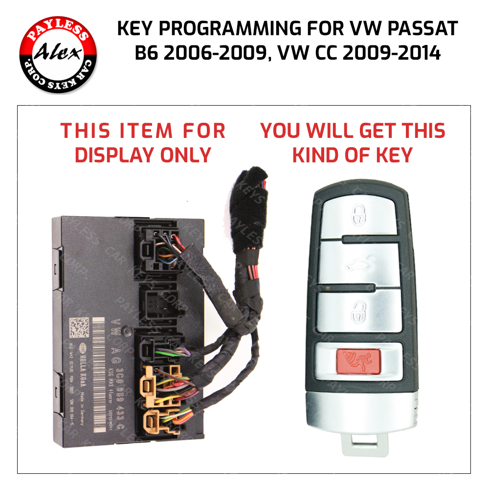 VW Passat B6 Key Programming By Immobilizer Module