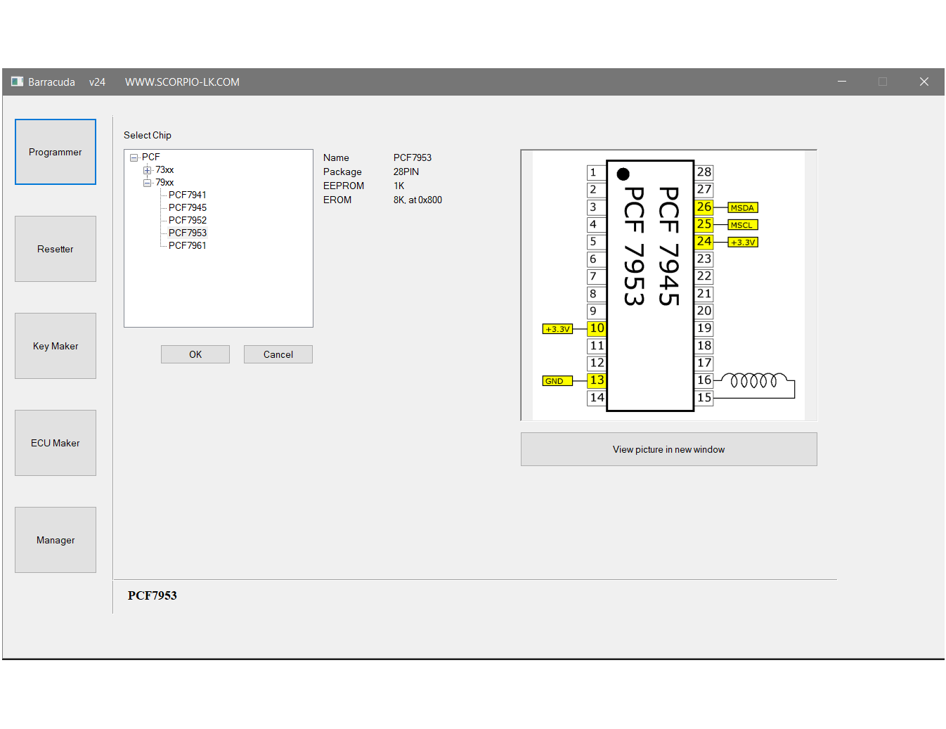 Barracuda Base Programmer