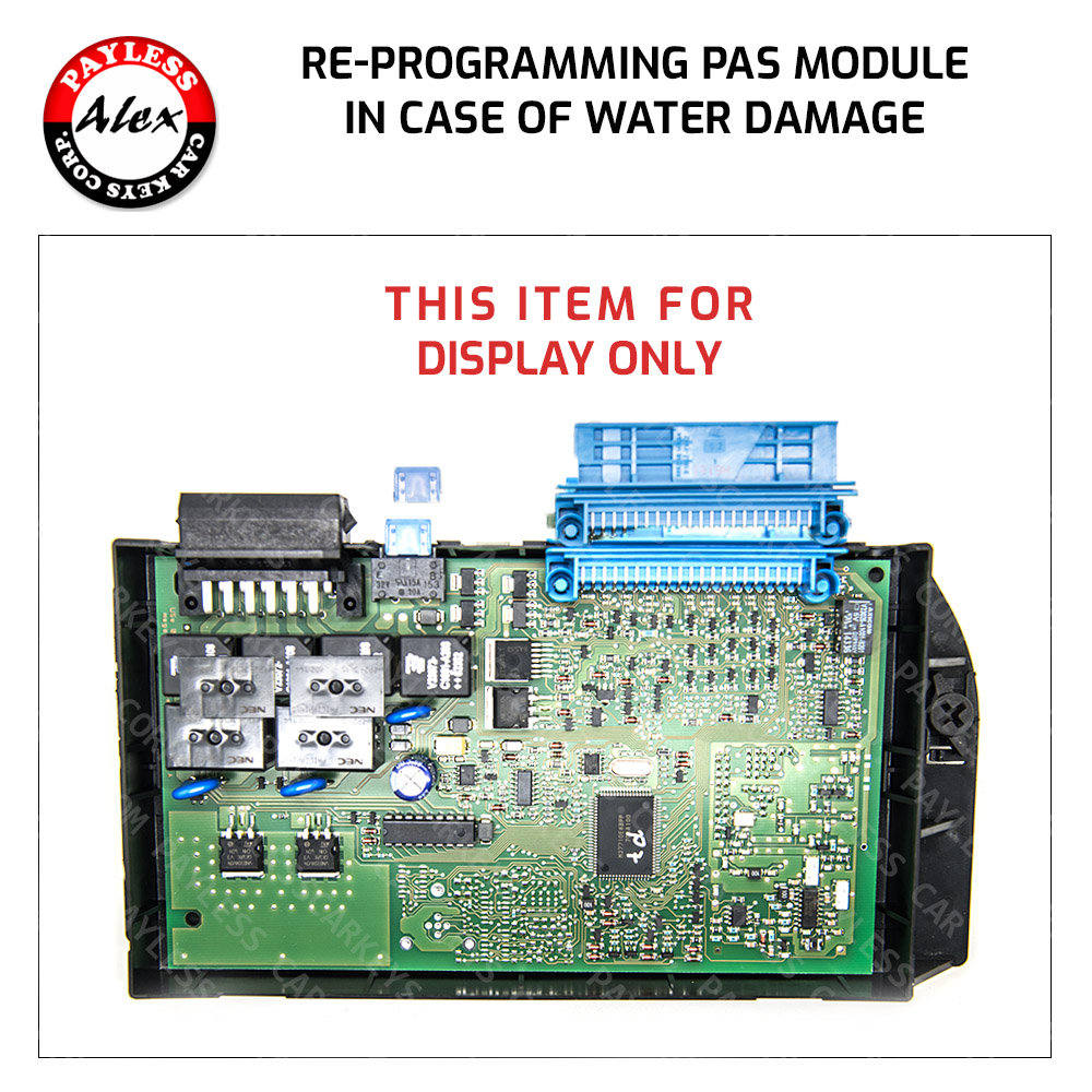 Porsche BCM (PAS) module cloning in case original is flooded (water damaged)