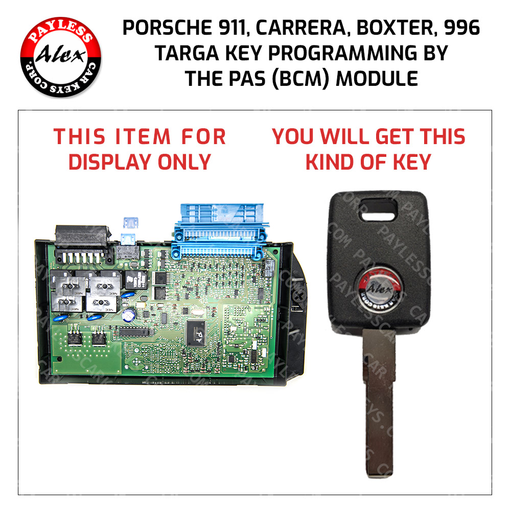 Porsche Boxter 1997-2004 key origination service
