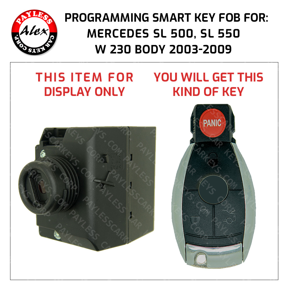 Mercedes SL-500 2003-2009 Key Programming Service