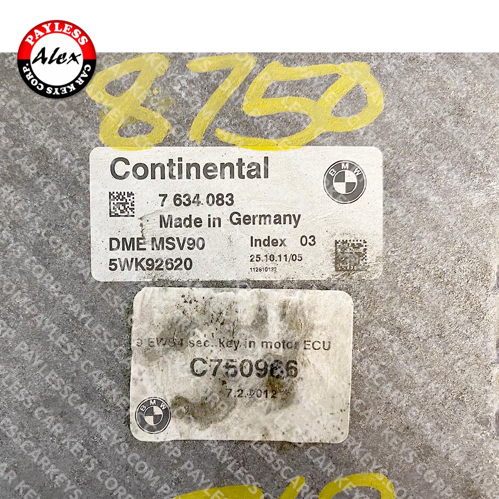 Continental DME ECU MSV90 Cloning Service