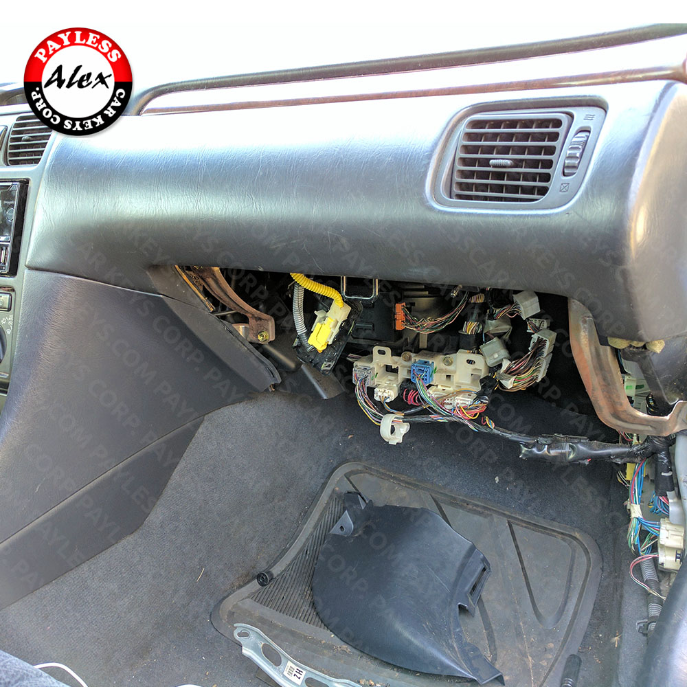 1998-2003 Toyota Key Programming By Engine Control Unit