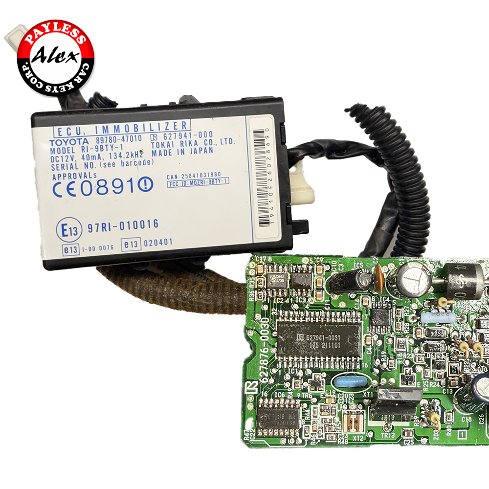 2001-2003 Toyota Prius Transponder Key Programming by module