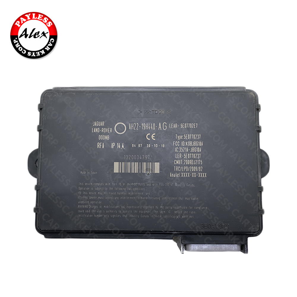 2010-2020 Jaguar smart key programming by KVM (RFH) module