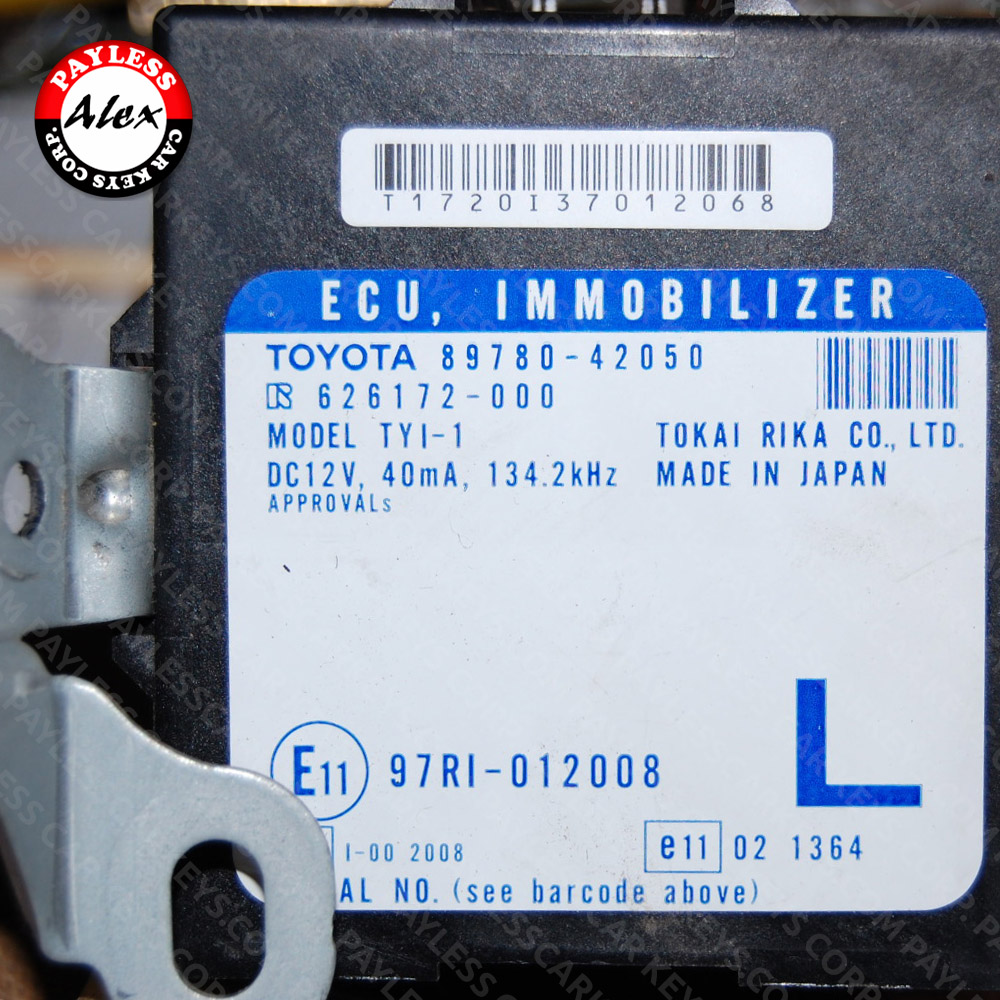 1997 Lexus LS400 Transponder key programming service