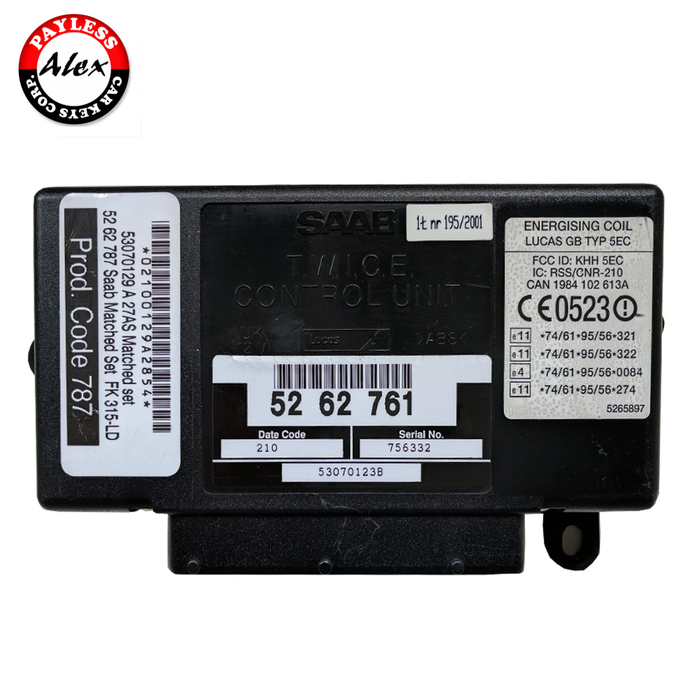 1999+ Saab Key Programming Service By Twice Module