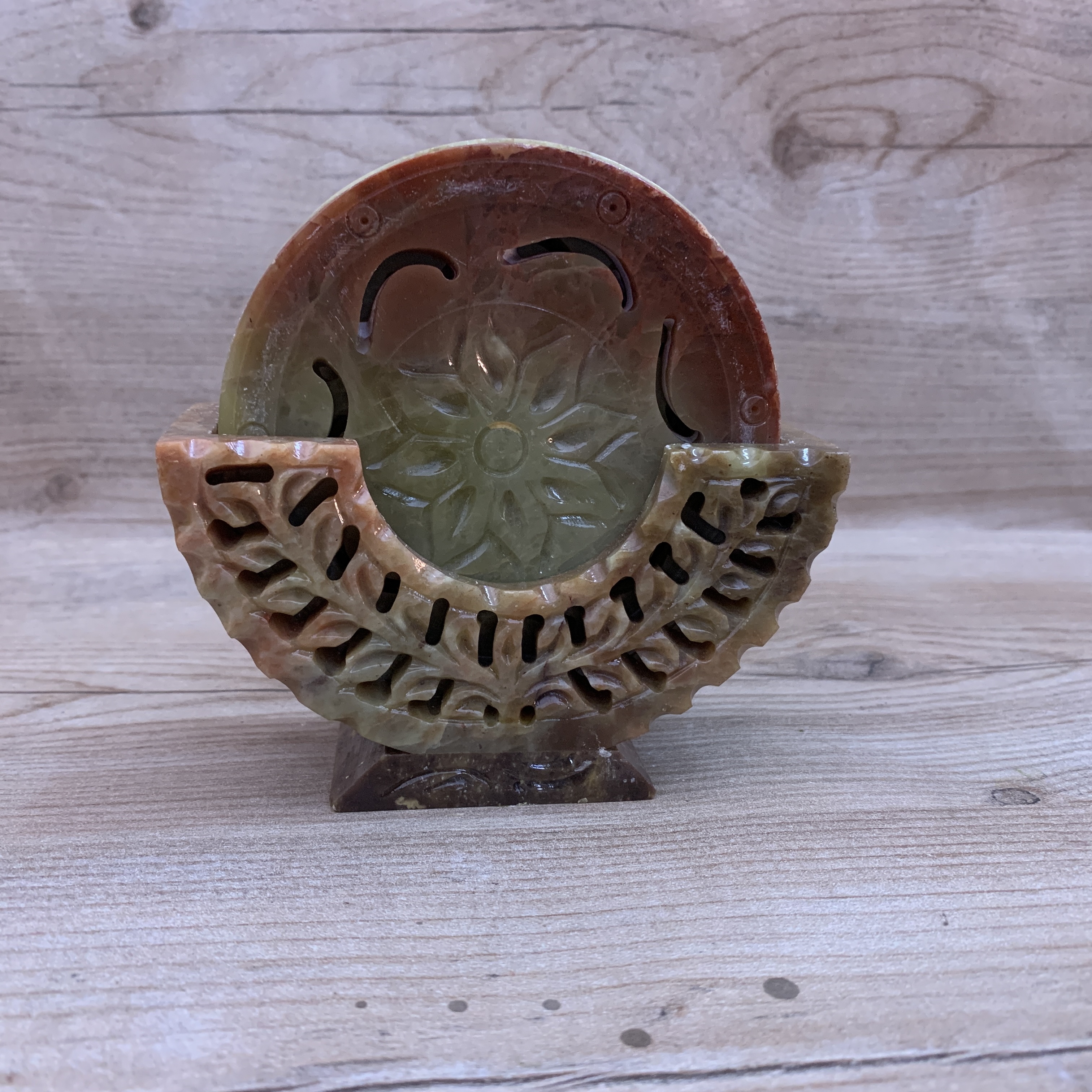 Handcrafted Gaurahari Carved Coasters