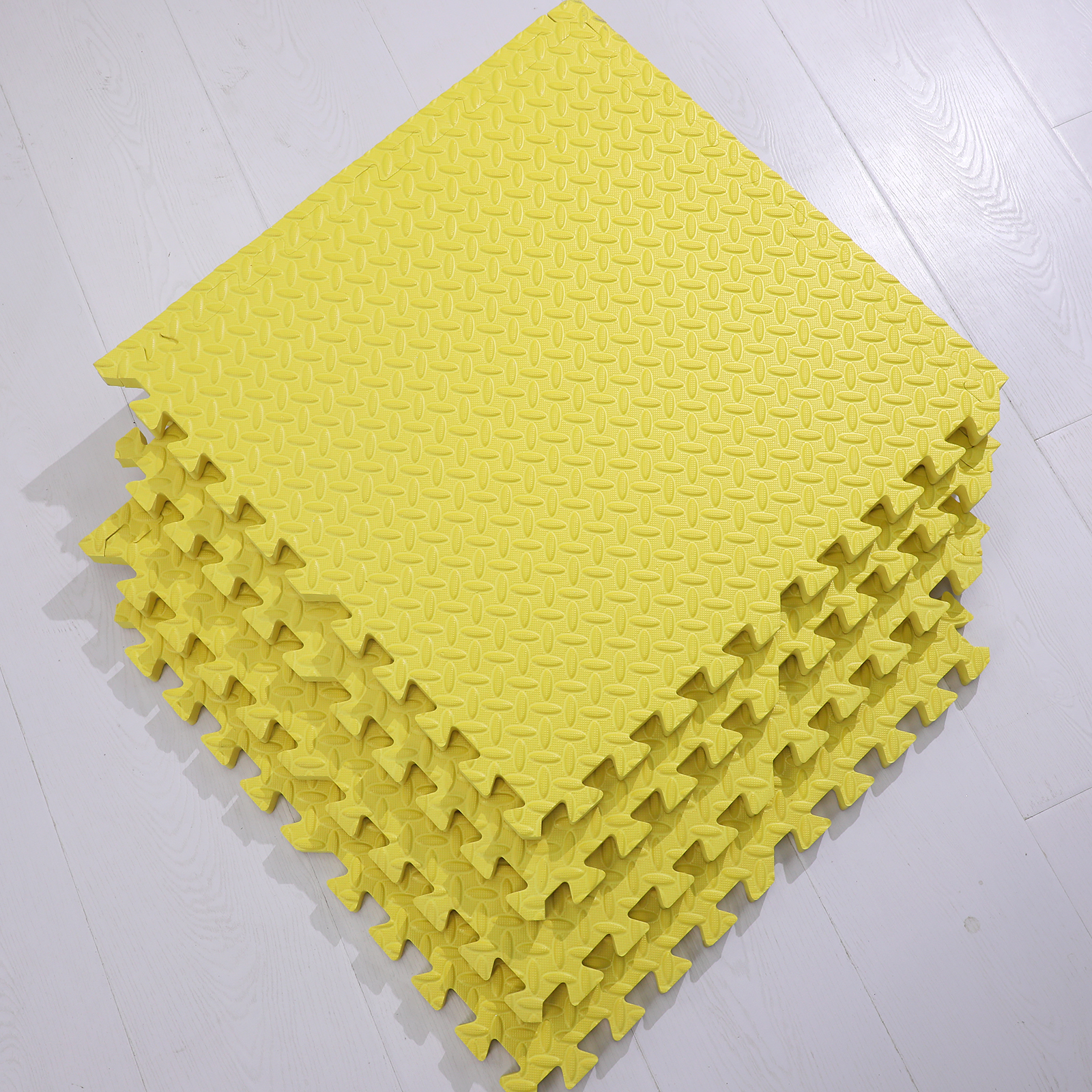 Yellow EVA Interlocking Tile 60cm*60cm*1.2cm