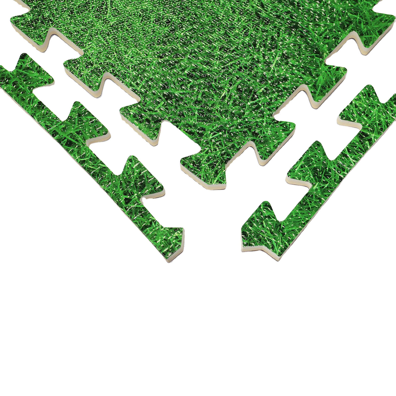 Grass Effect EVA Foam Interlocking Floor Mats