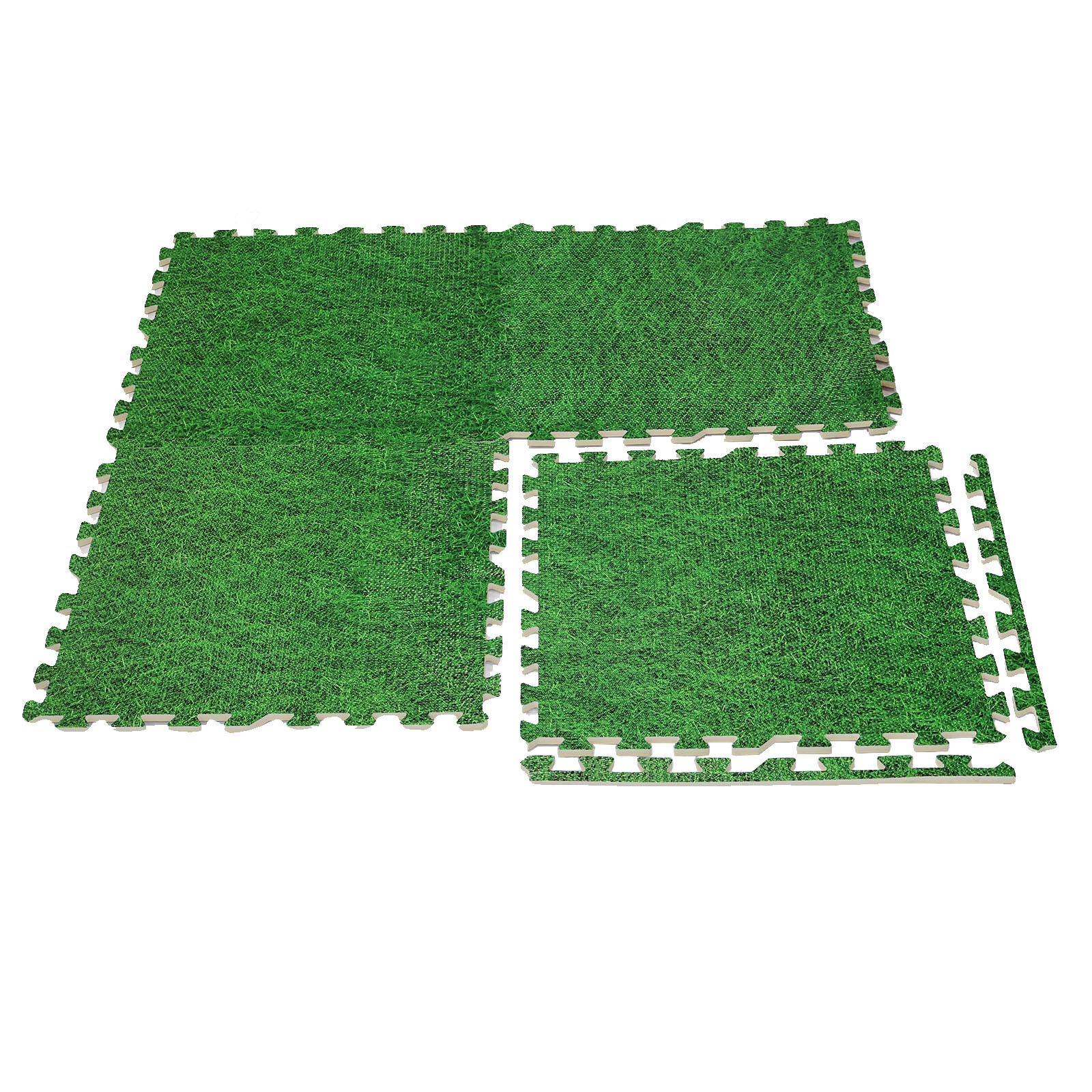 Grass Effect EVA Foam Interlocking Floor Mats