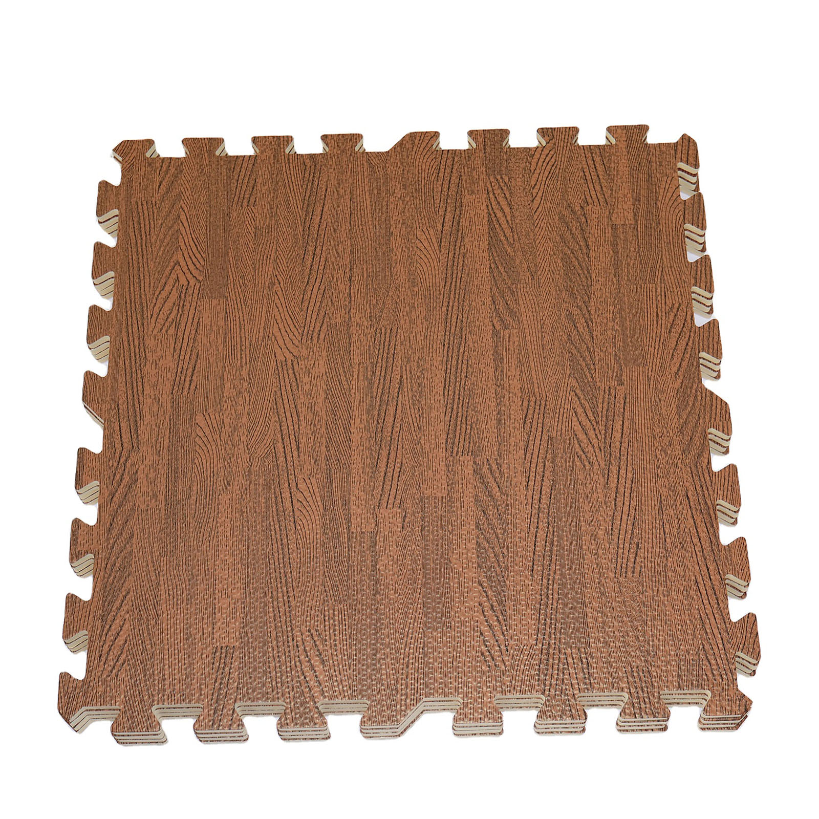 Wood Effect EVA Foam Interlocking Floor Mats