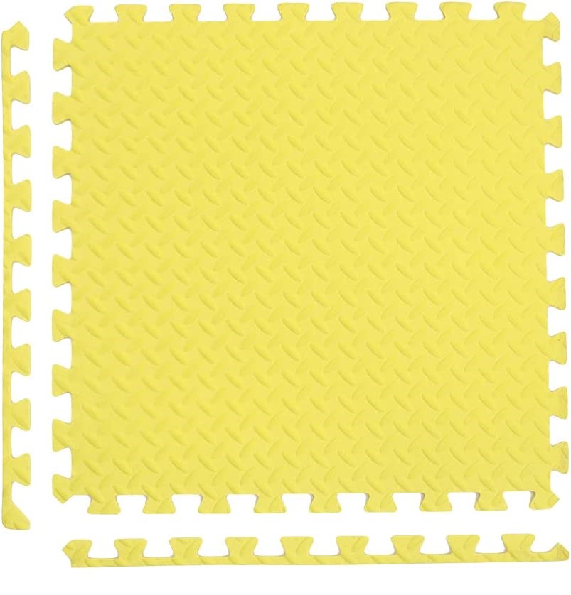 Yellow EVA Interlocking Tile 60cm*60cm*1.2cm