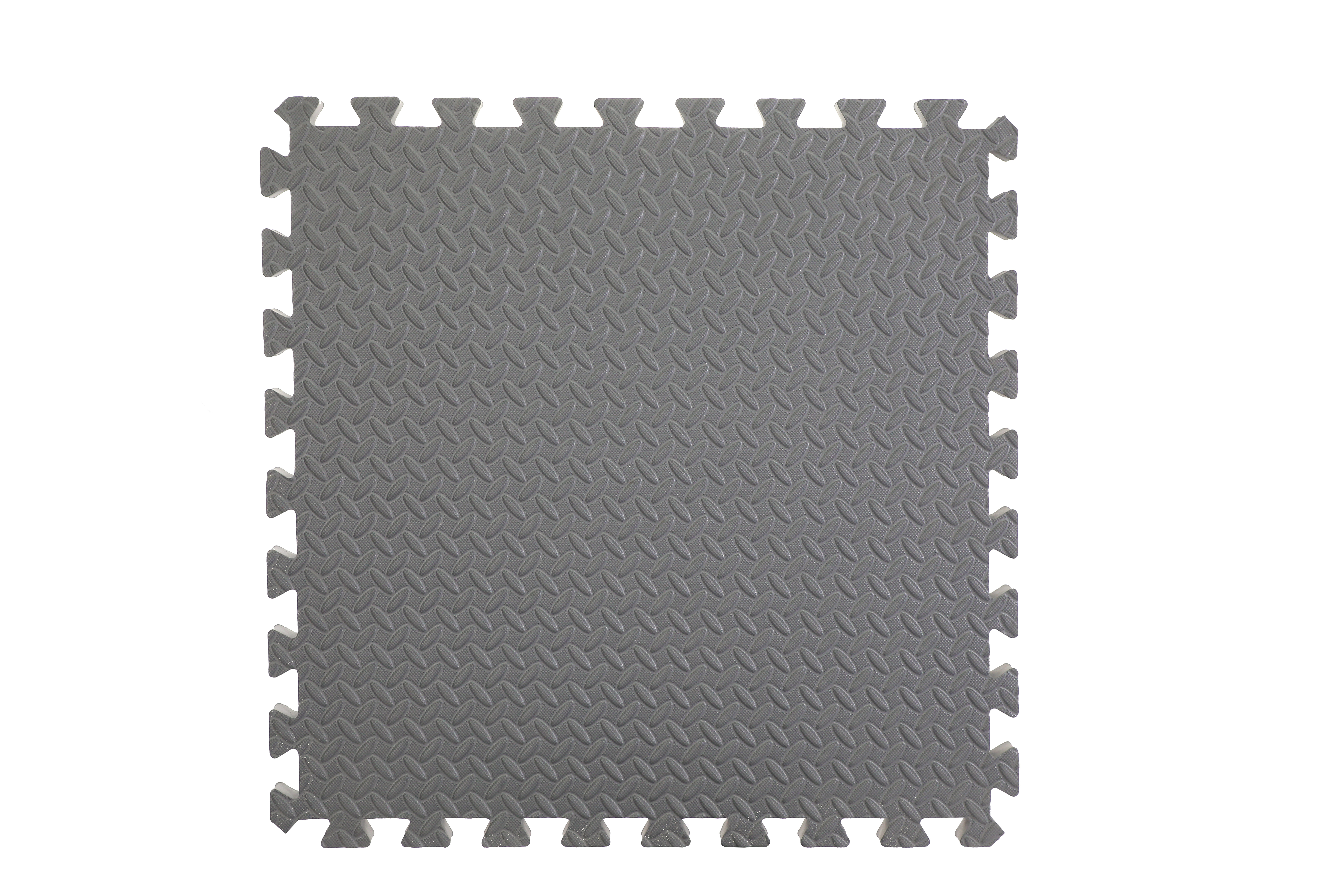 Grey Interlocking Foam Floor Mats 60cm * 60cm * 1.2cm