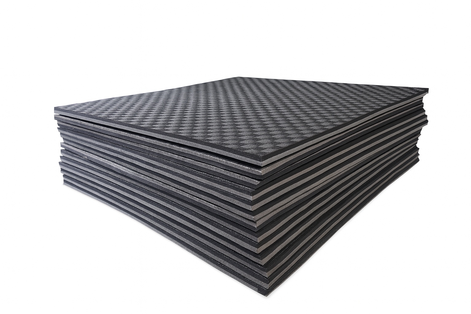 Black/Grey Tatami Mats – 40mm Thickness – Free UK Delivery