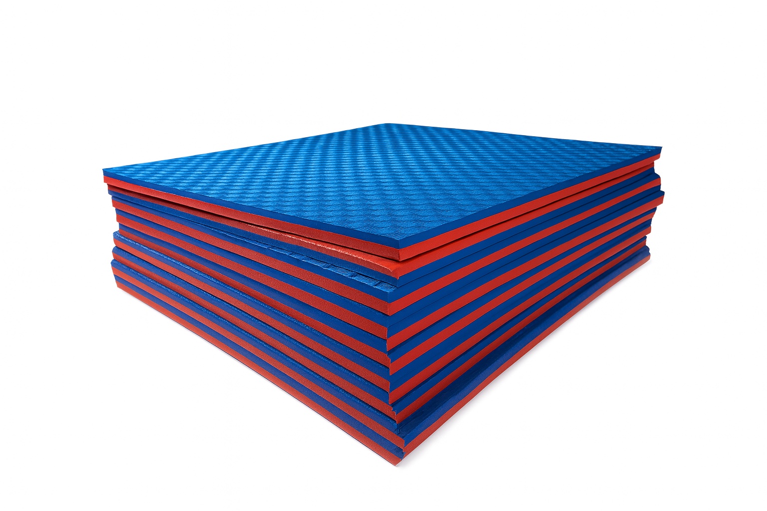 Blue/Red Tatami Mats – 30mm Thickness – Free UK Delivery
