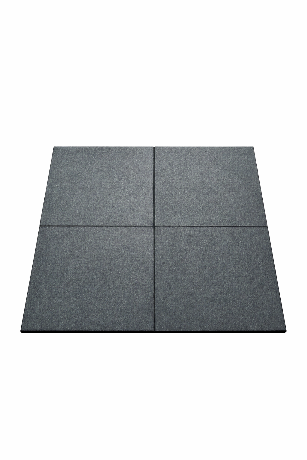 Rubber Gym Flooring Tiles – 50cm x 50cm – 15mm & 20mm