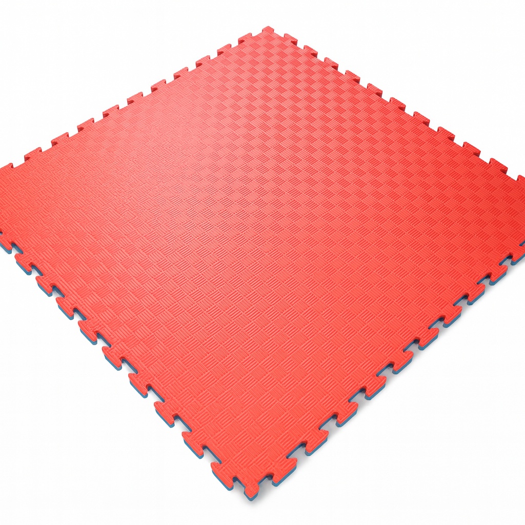 Blue/Red Tatami Mats – 20mm Thickness – Free UK Delivery