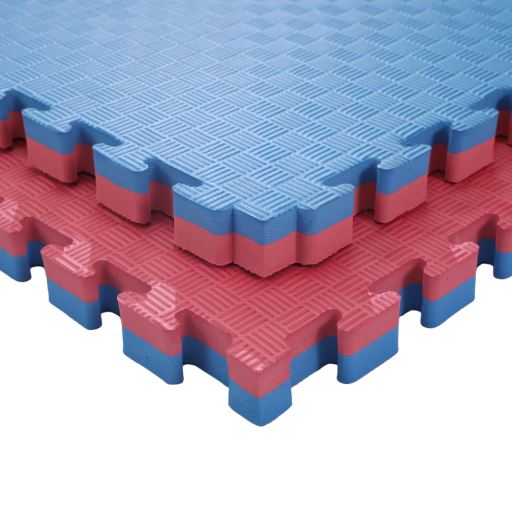 Blue/Red Tatami Mats – 40mm Thickness – Free UK Delivery