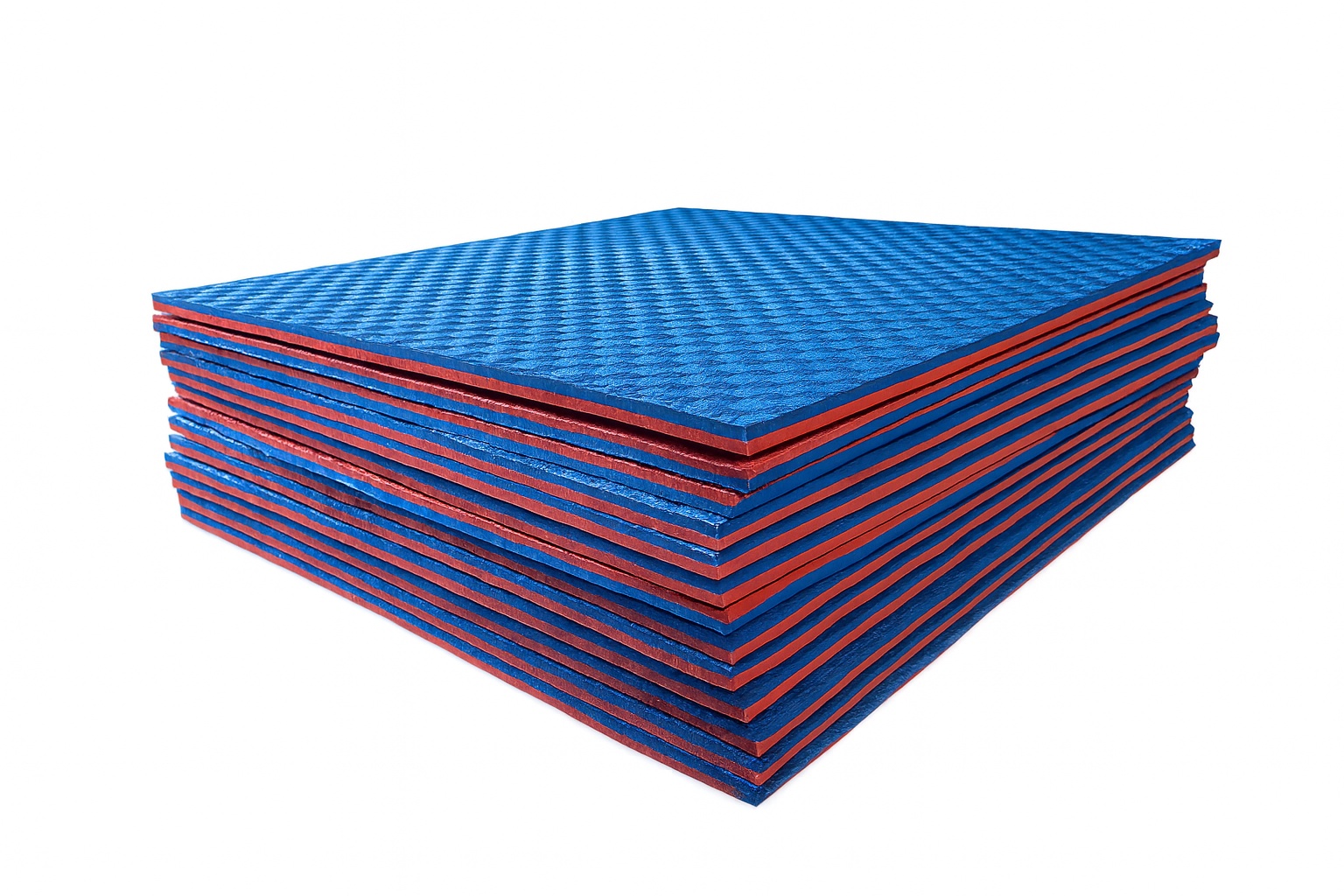 Blue/Red Tatami Mats – 20mm Thickness – Free UK Delivery