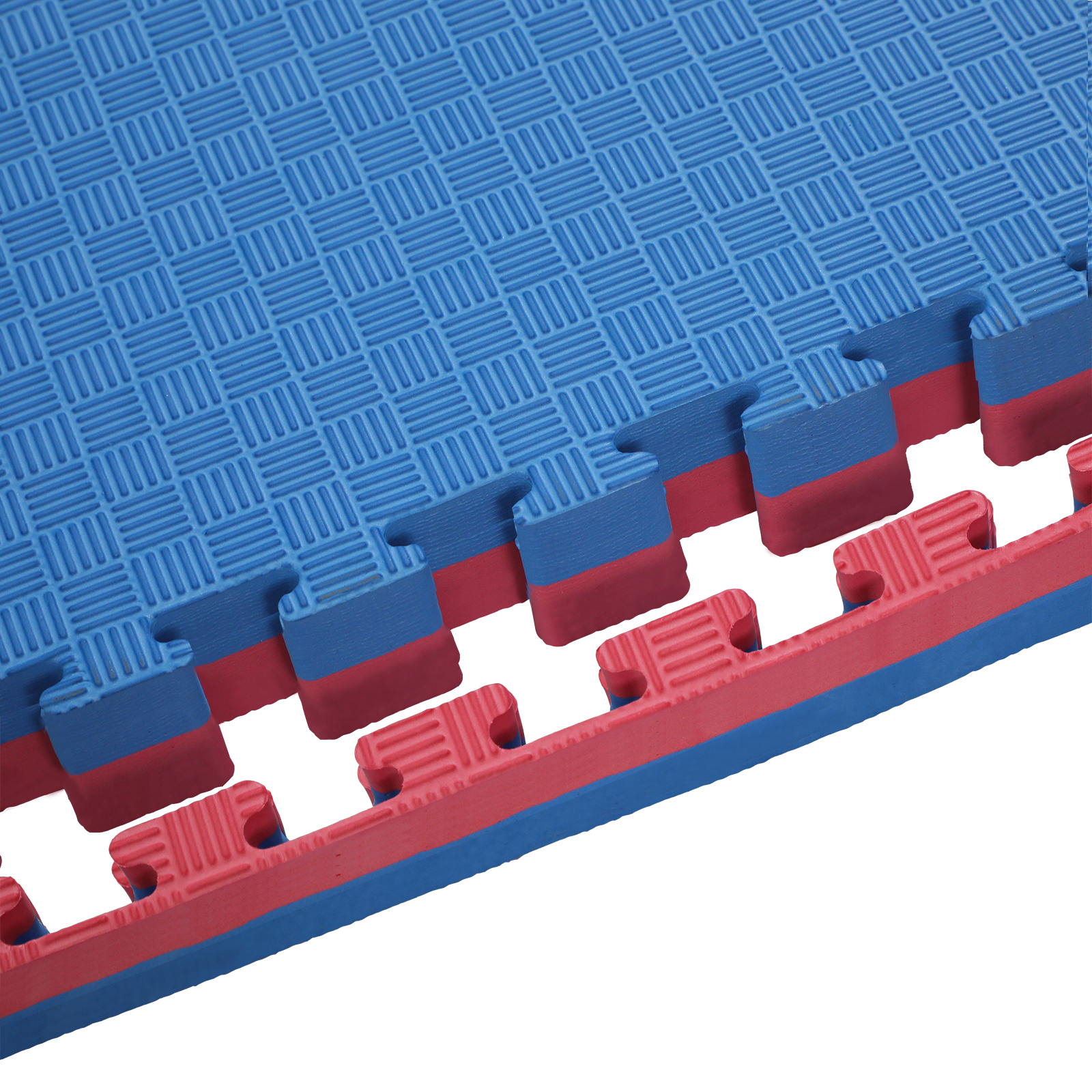 Blue/Red Tatami Mats – 30mm Thickness – Free UK Delivery
