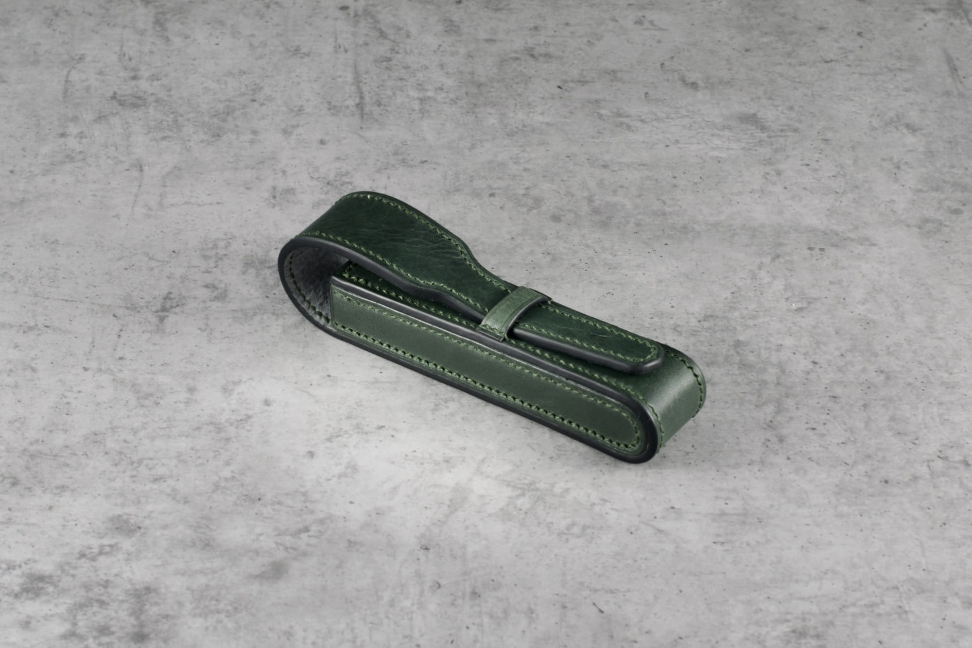 Etui - skóra naturalna - 1 Pióro