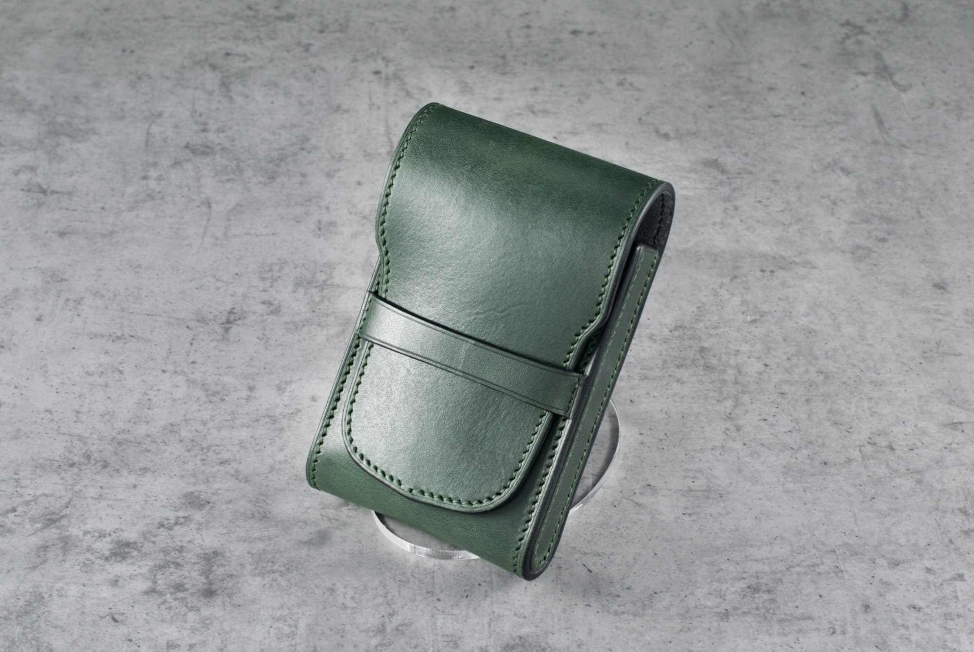 Etui - skóra naturalna - 4 Pióra