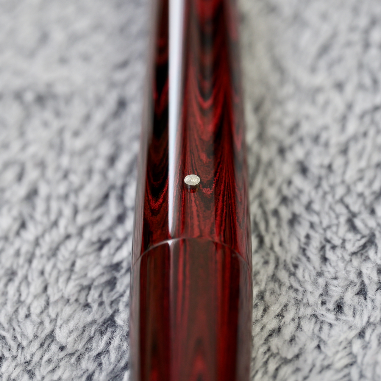 Stożek - ebonit - tytanowa stalówka i roll stop 