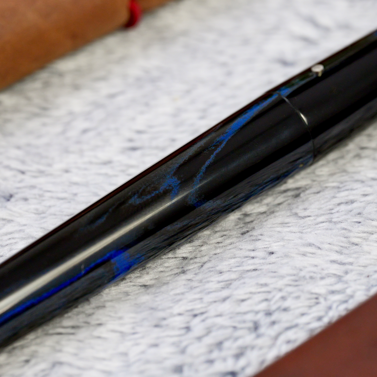 Stożek - ebonit - tytanowa stalówka i roll stop 