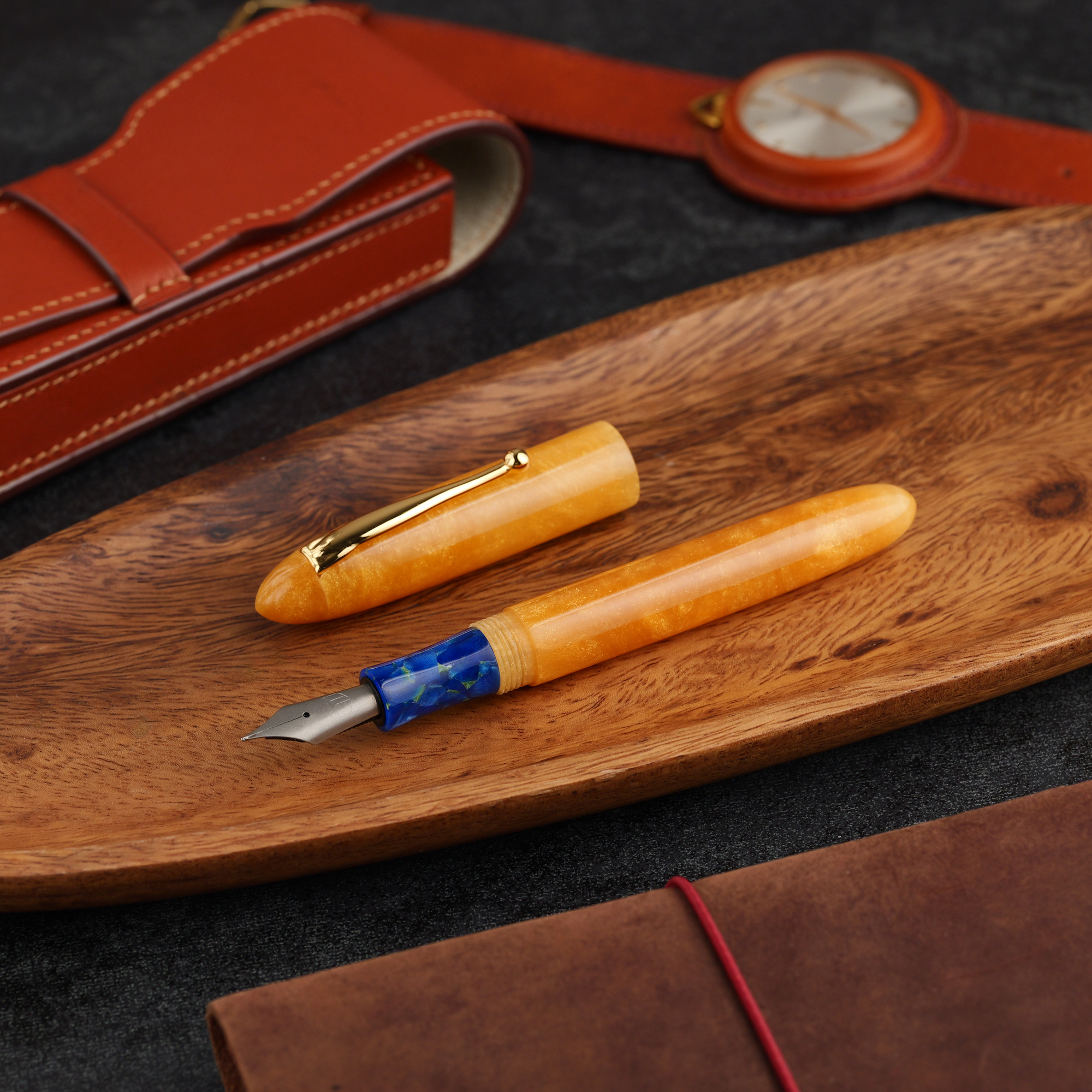 Klasyka - żywica - tytanowa stalówka