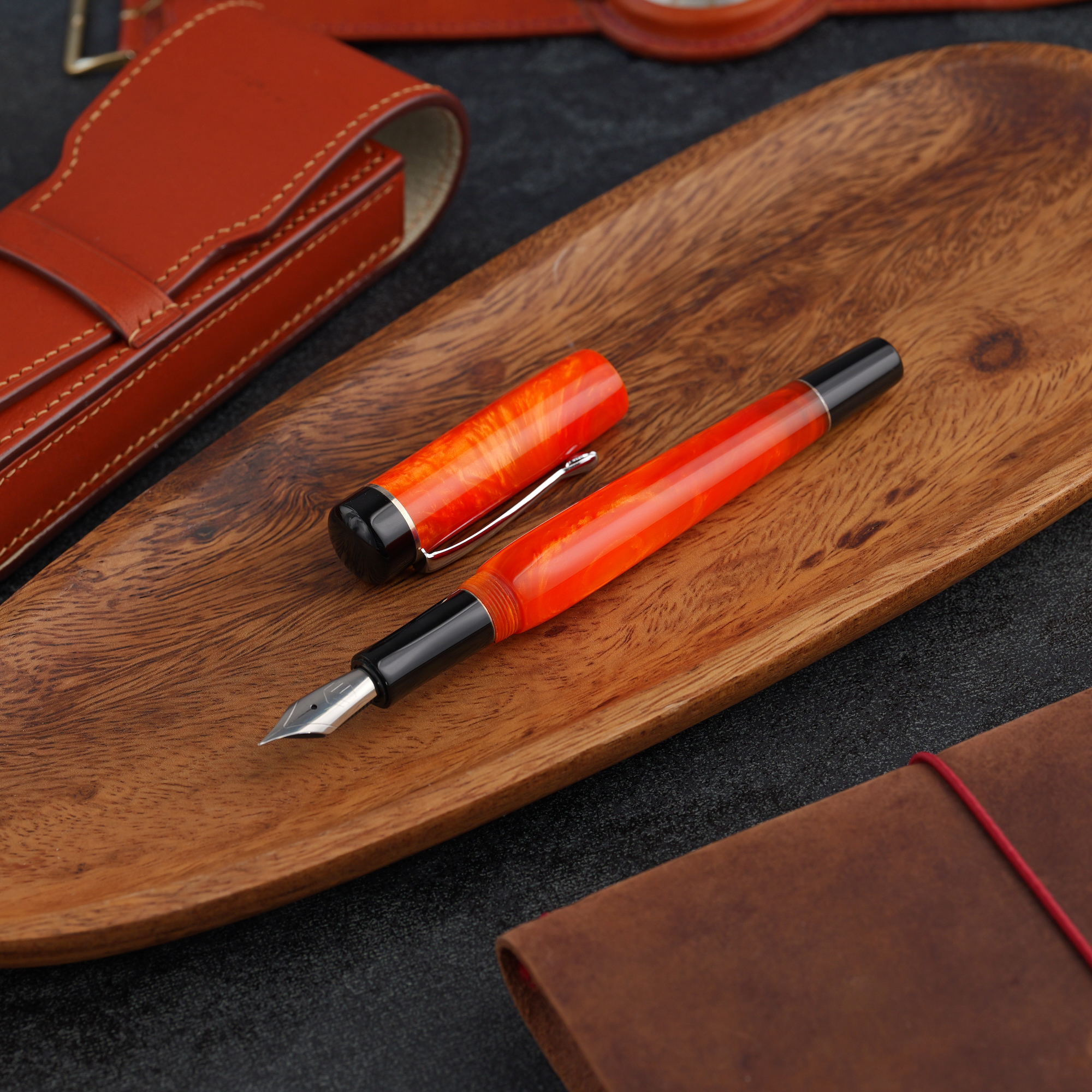 Dome - żywica - srebro