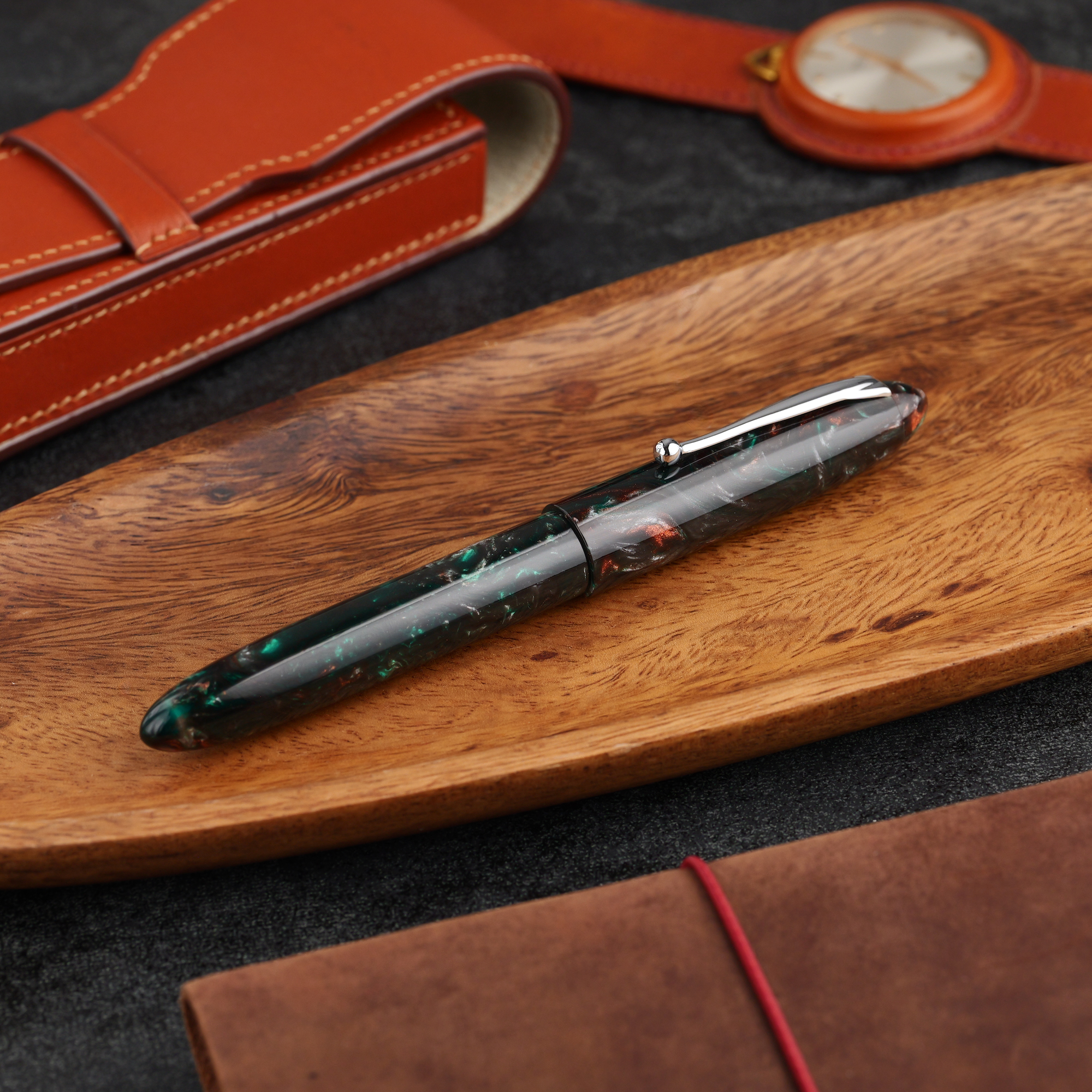 Klasyka - żywica - tytanowa stalówka