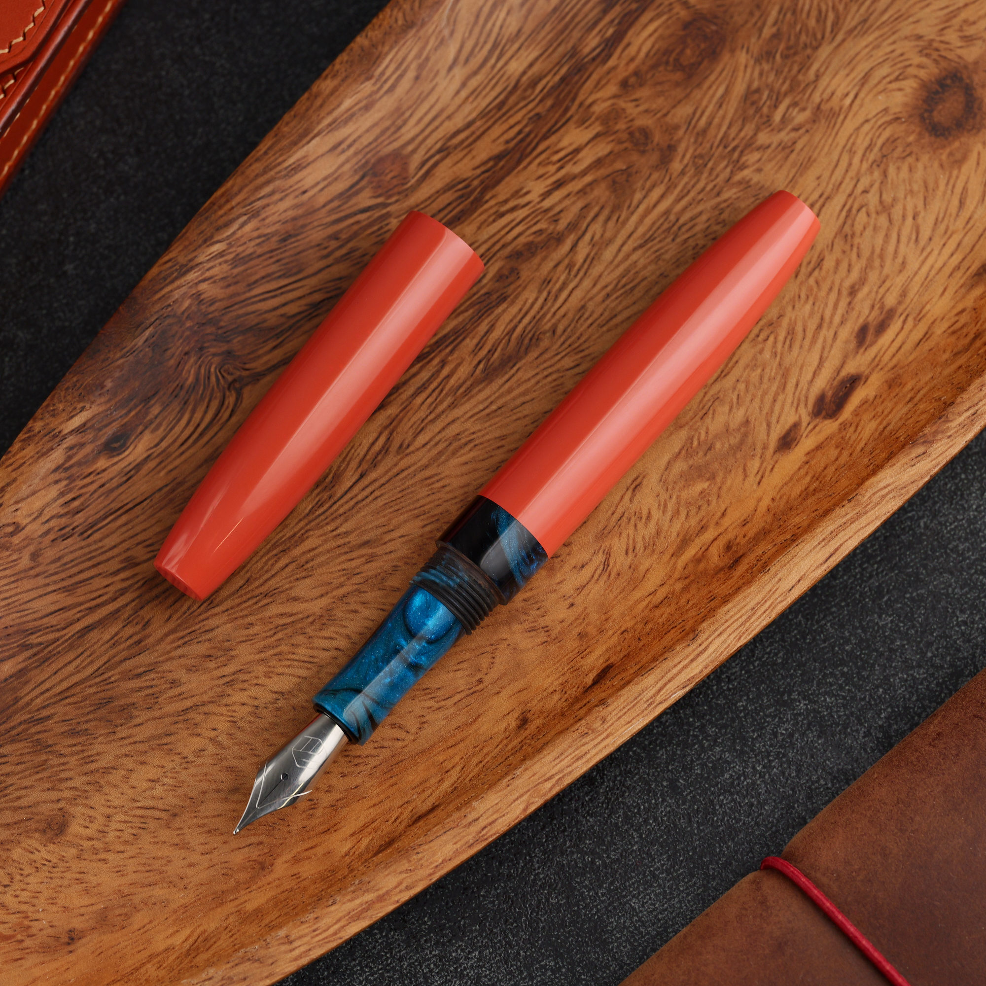 Pasek - żywica - ebonit