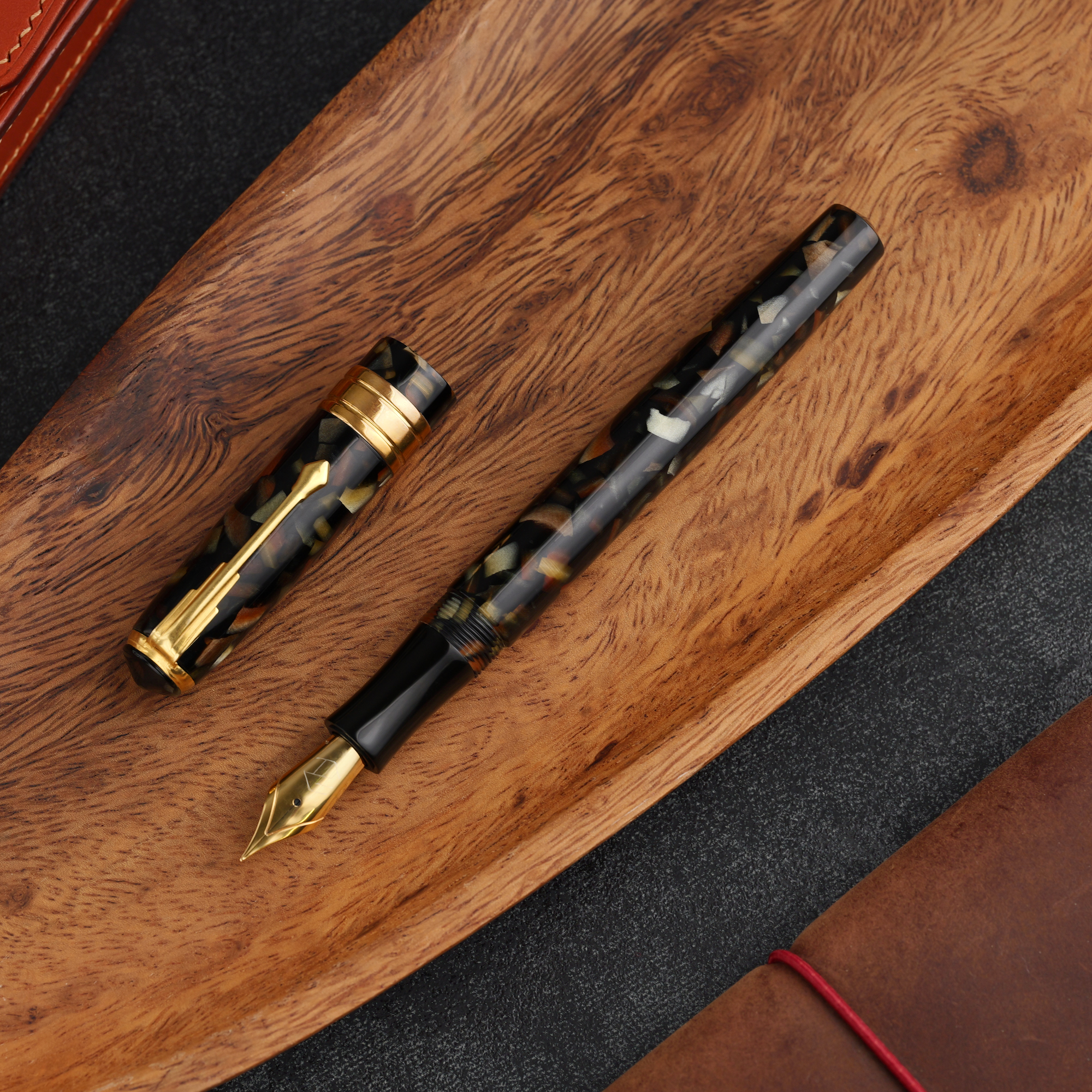  Jewel - żywica - mosiądz