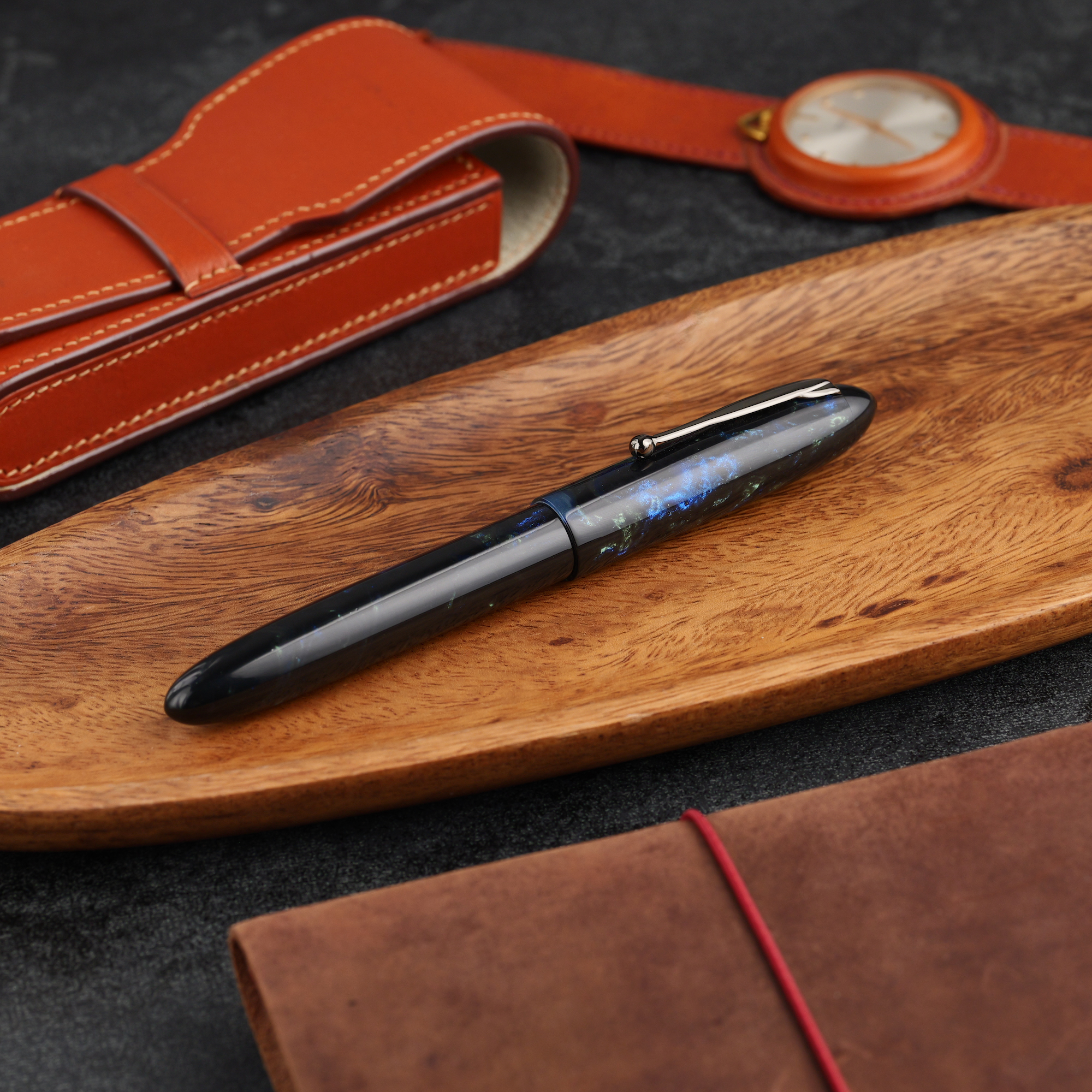 Klasyka - żywica - tytanowa stalówka