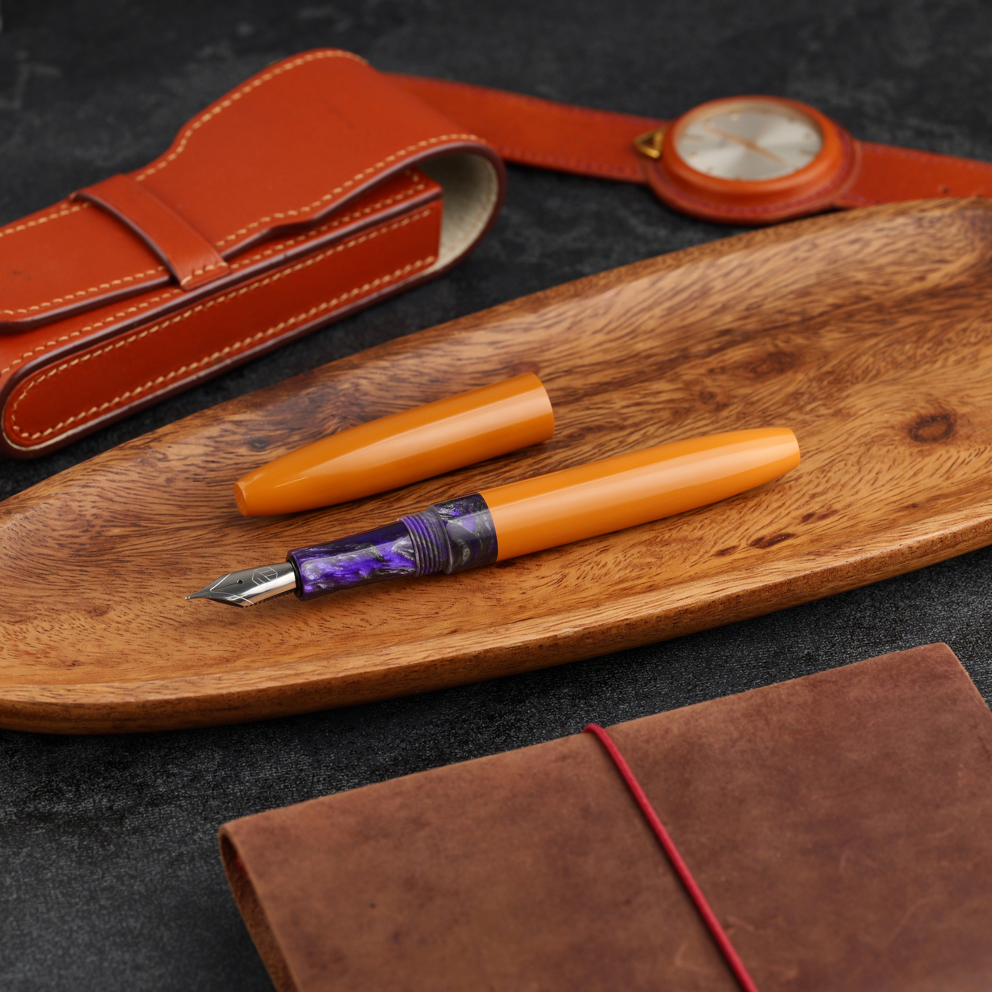 Pasek - żywica - ebonit