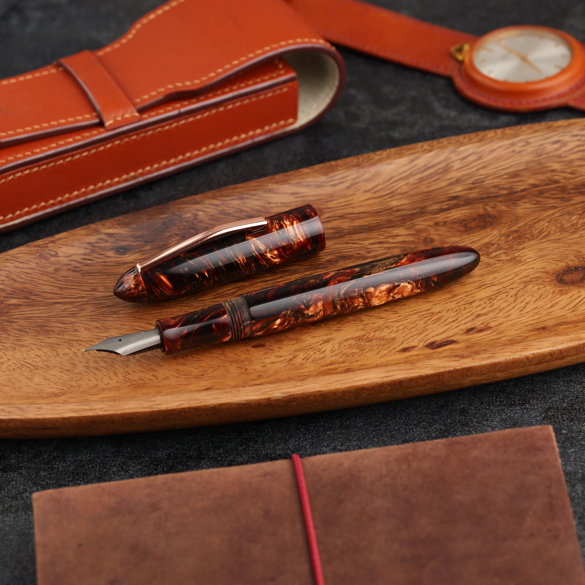 Klasyka - żywica - tytanowa stalówka