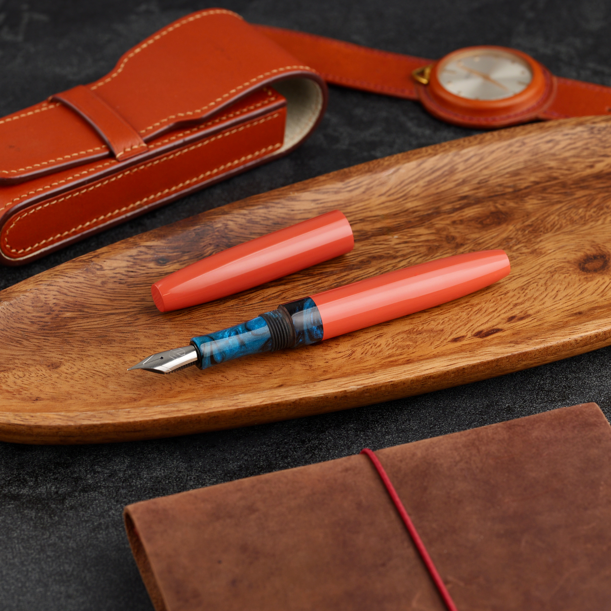 Pasek - żywica - ebonit