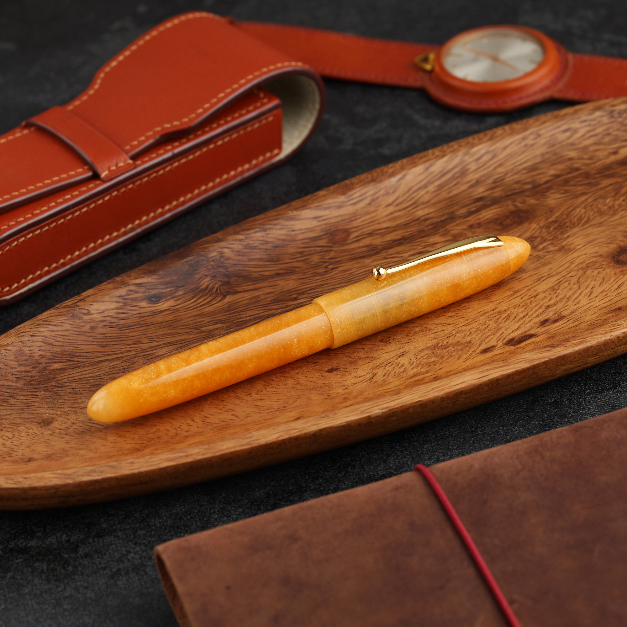 Klasyka - żywica - tytanowa stalówka