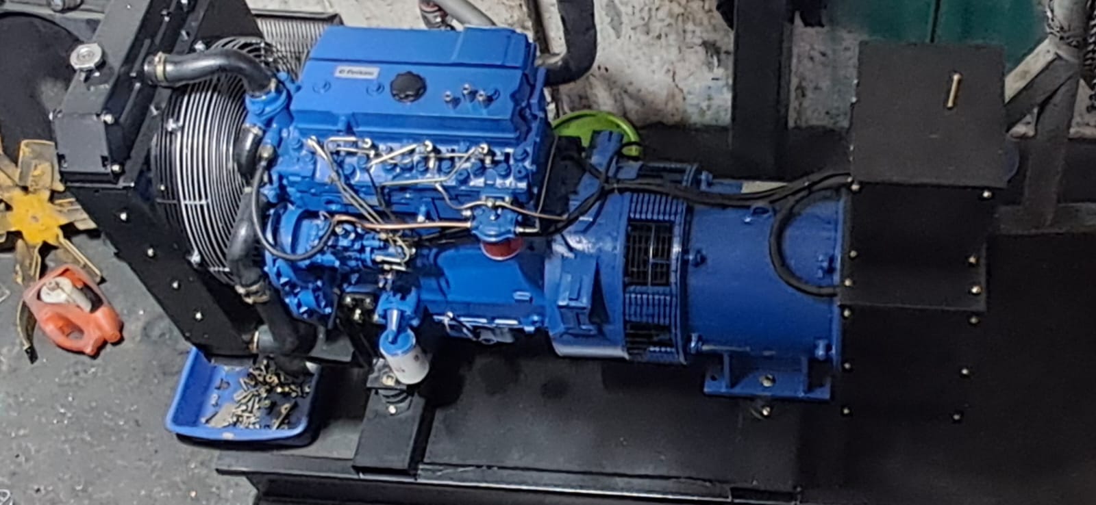 Planta de 25 kva 20 kw con motor Mitsubishi