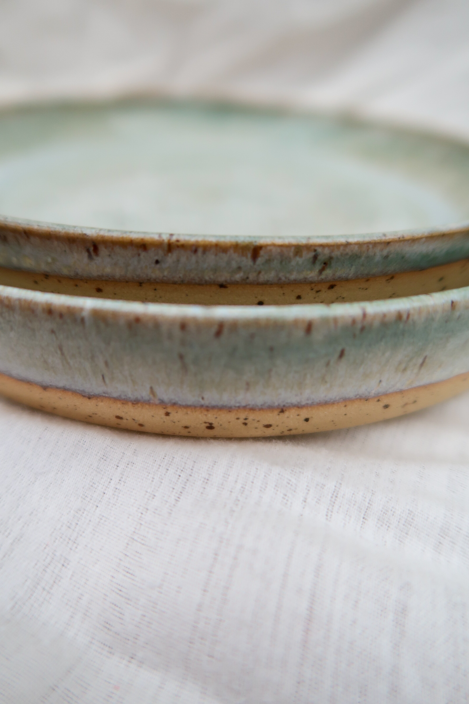 Aperopotje medium blauwgroen mélange